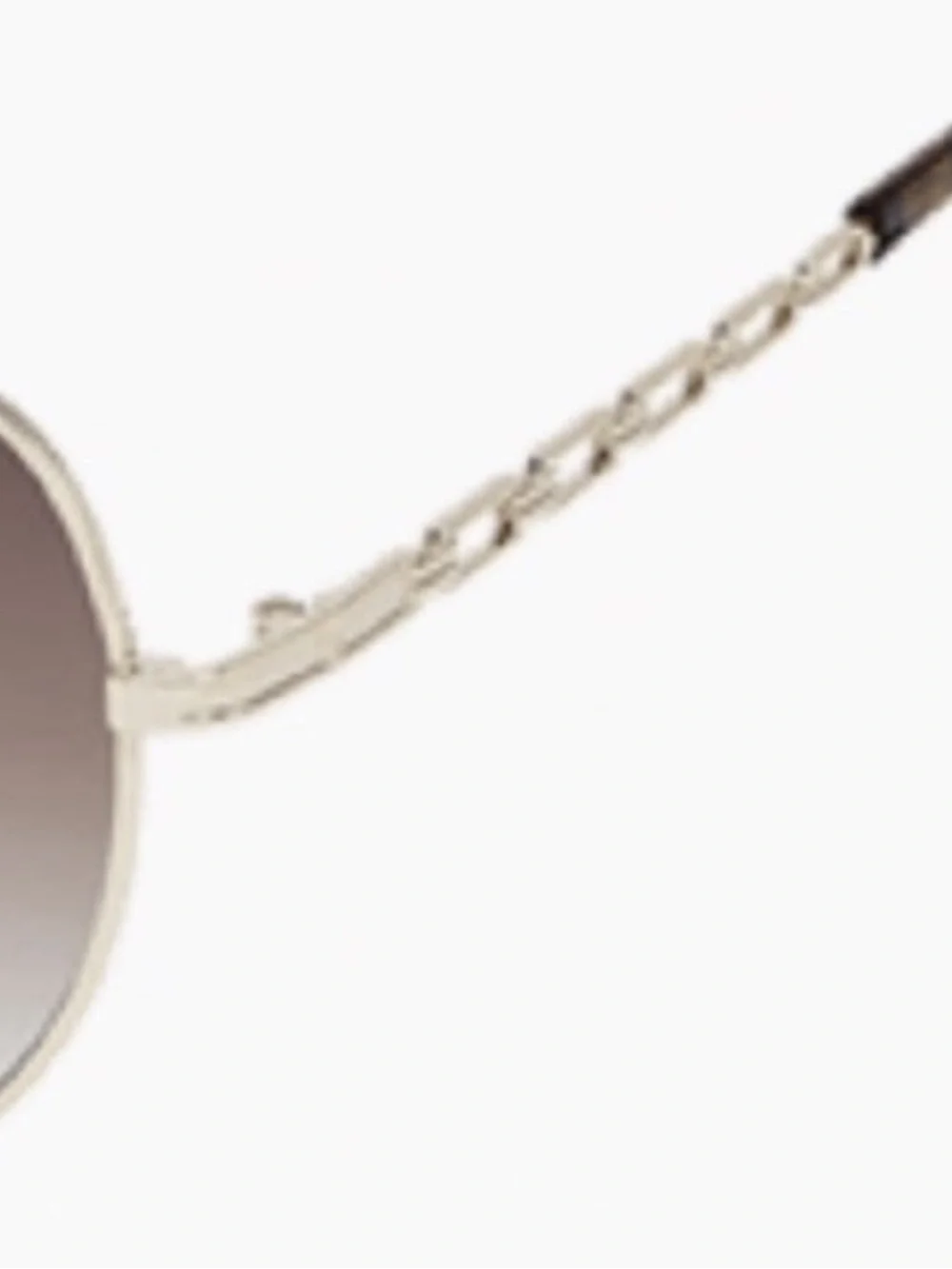 Steve Madden Gold Unisex Aviator Sunglasses